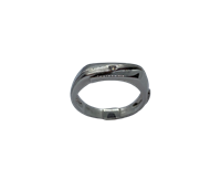Anello Gioie Gobbo Uomo Anello Uomo in Oro bianco Diamante 0.02 Ct ANOB56BR002 - ANOB56BR002